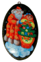 Ornament Santa with Present
