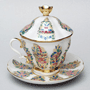 Lomonosov Porcelain Fantastic Flowers Tea Maker W/ Lid thumbnail