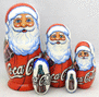 Santa with Coca Cola
